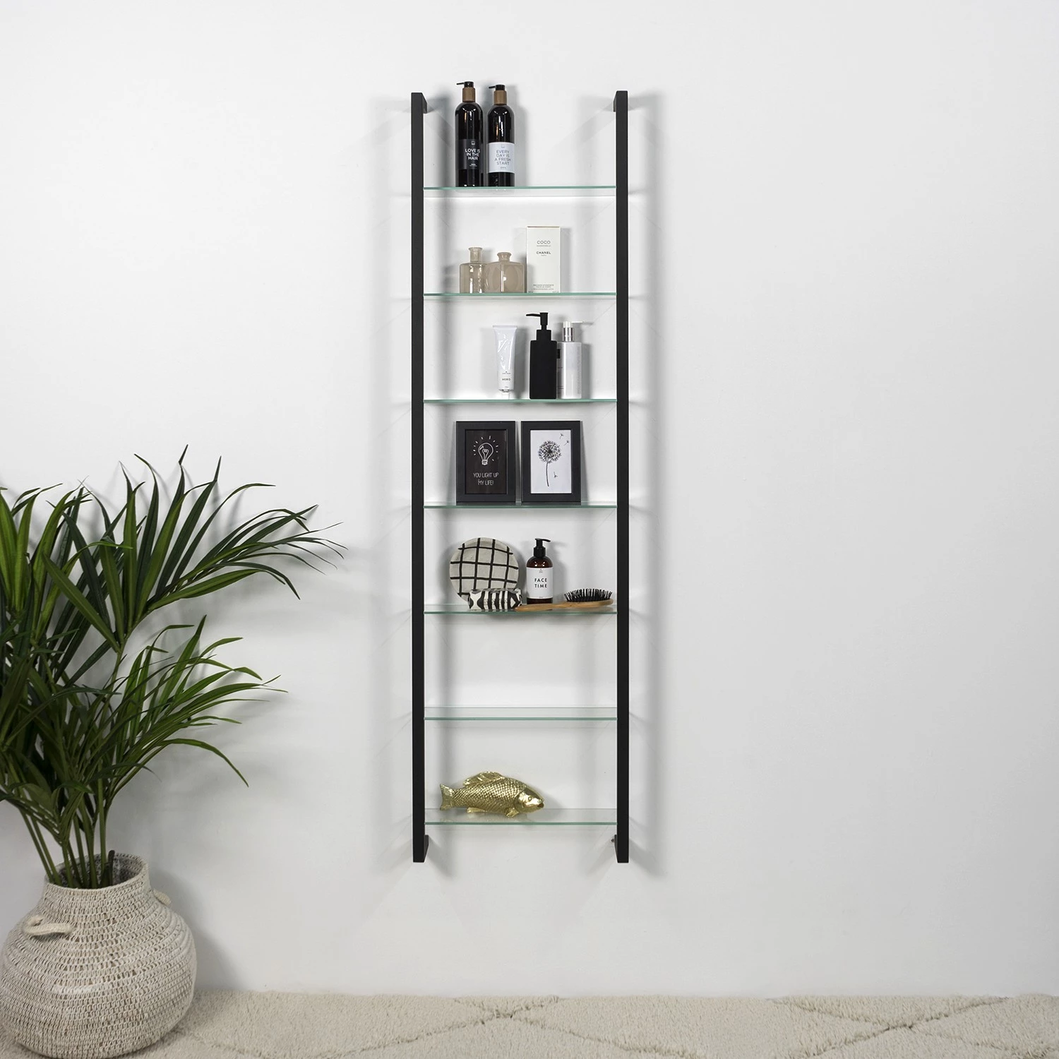 Loftscape Etagère DVD murale Carlgren II - Noir – Image 2