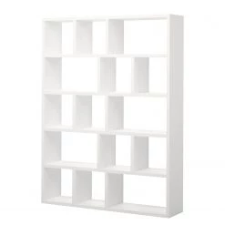 Temahome Étagère Berlin - Blanc mat - Blanc - 150 x 198 cm