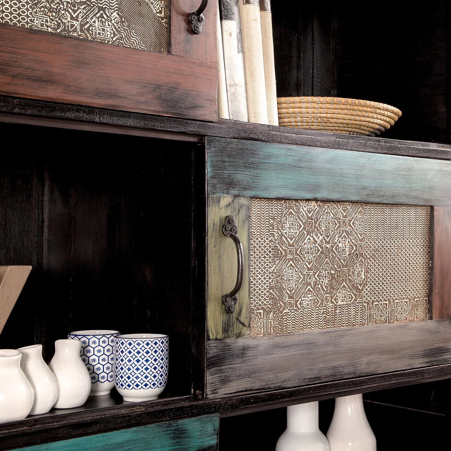 Wolf-Möbel Étagère Goa I - Partiellement en manguier et acacia massifs – Image 9