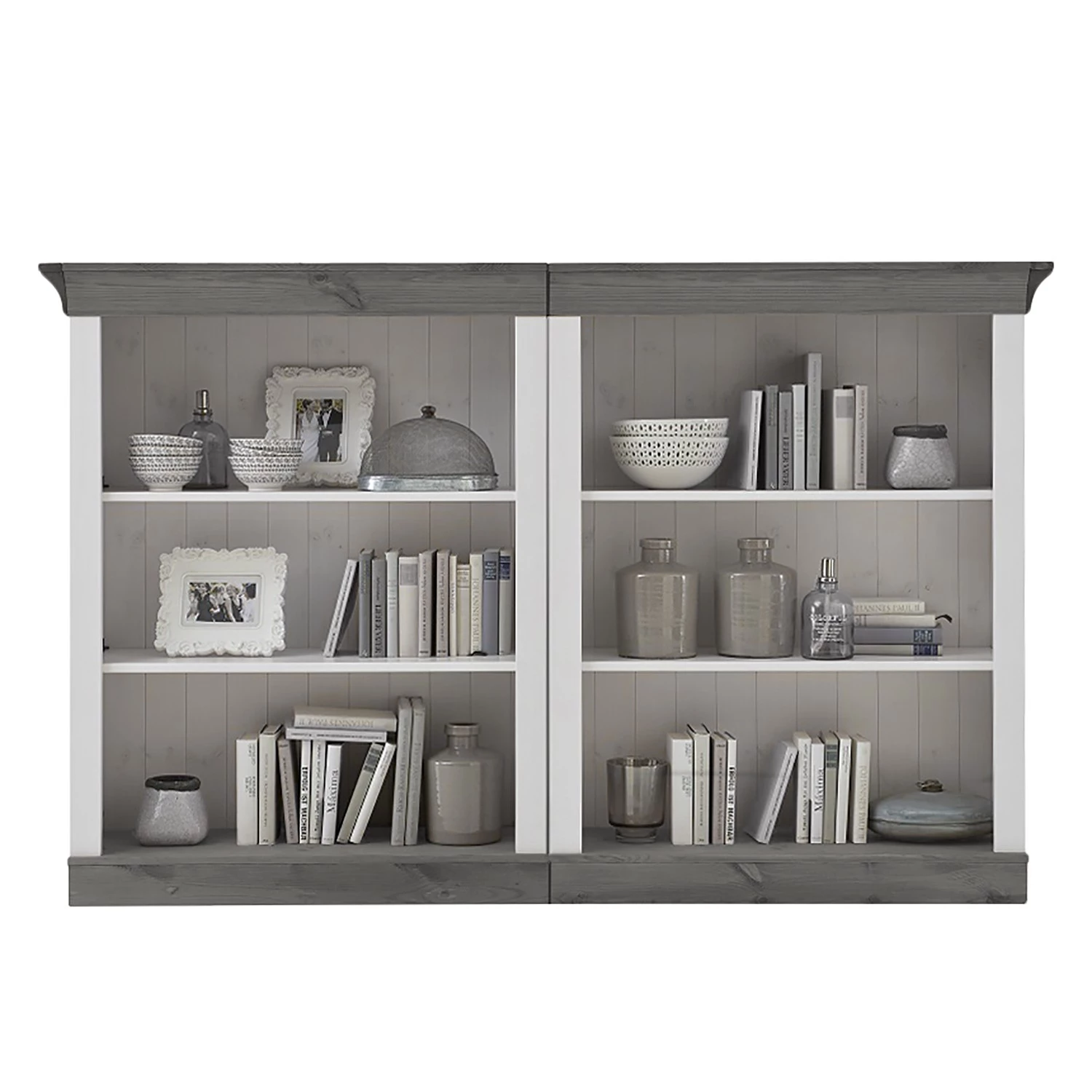 Maison Belfort Bibliothèque Bergen III - Epicéa blanc / Epicéa gris