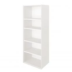 Now! by hülsta Étagère hülsta now easy - Laqué blanc pur - Largeur : 64 cm - Alignement à droite