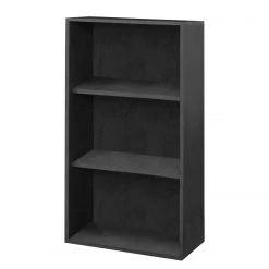 Mooved Étagère de bureau Leeton I - Anthracite - Hauteur : 109 cm