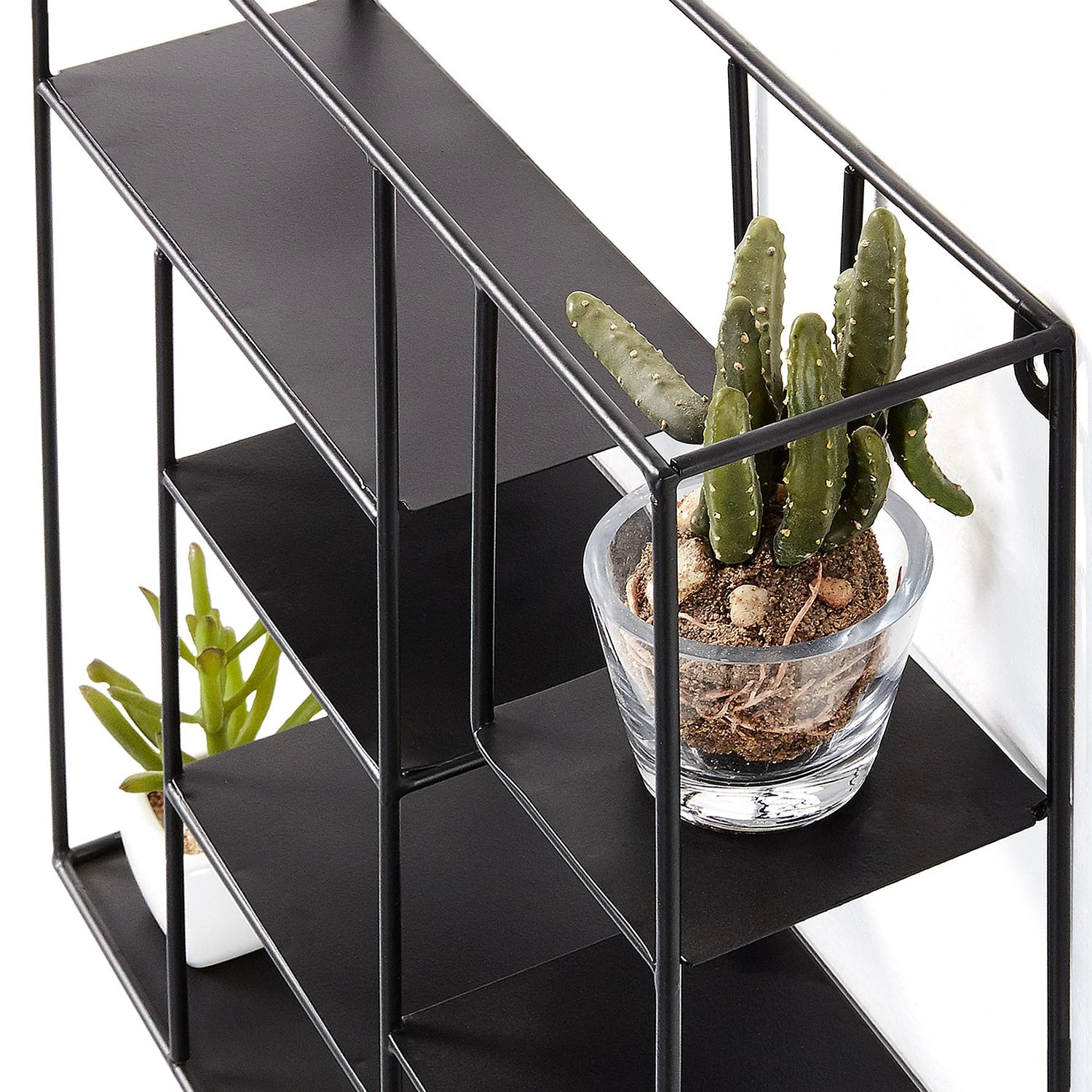 Norrwood Étagère murale Mirwart I - Acier - Noir – Image 2