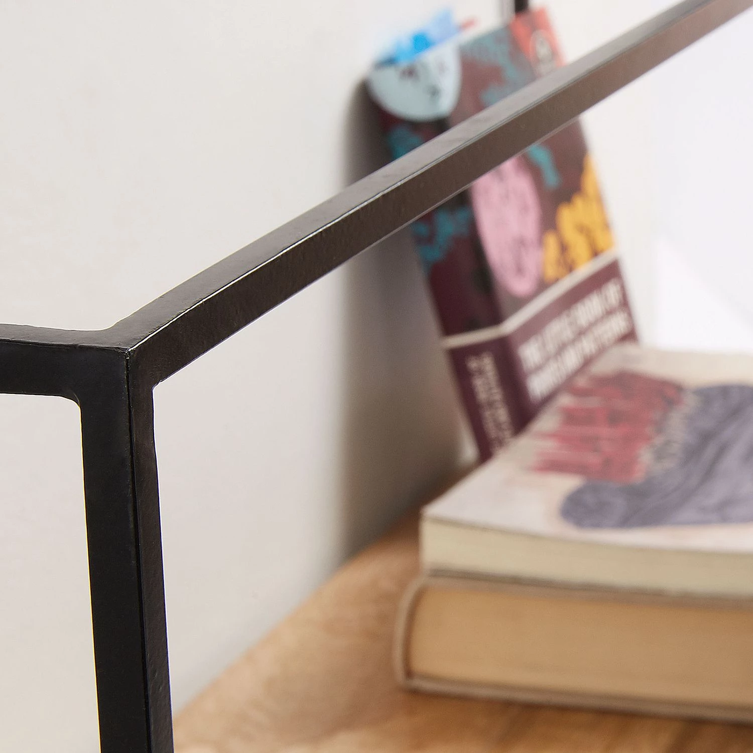 Norrwood Étagère murale Silop - Manguier massif / Métal - Manguier / Noir – Image 4