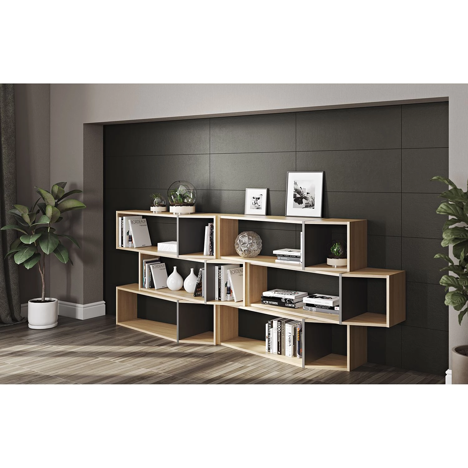 Temahome Étagère One - Chêne / Noir – Image 2