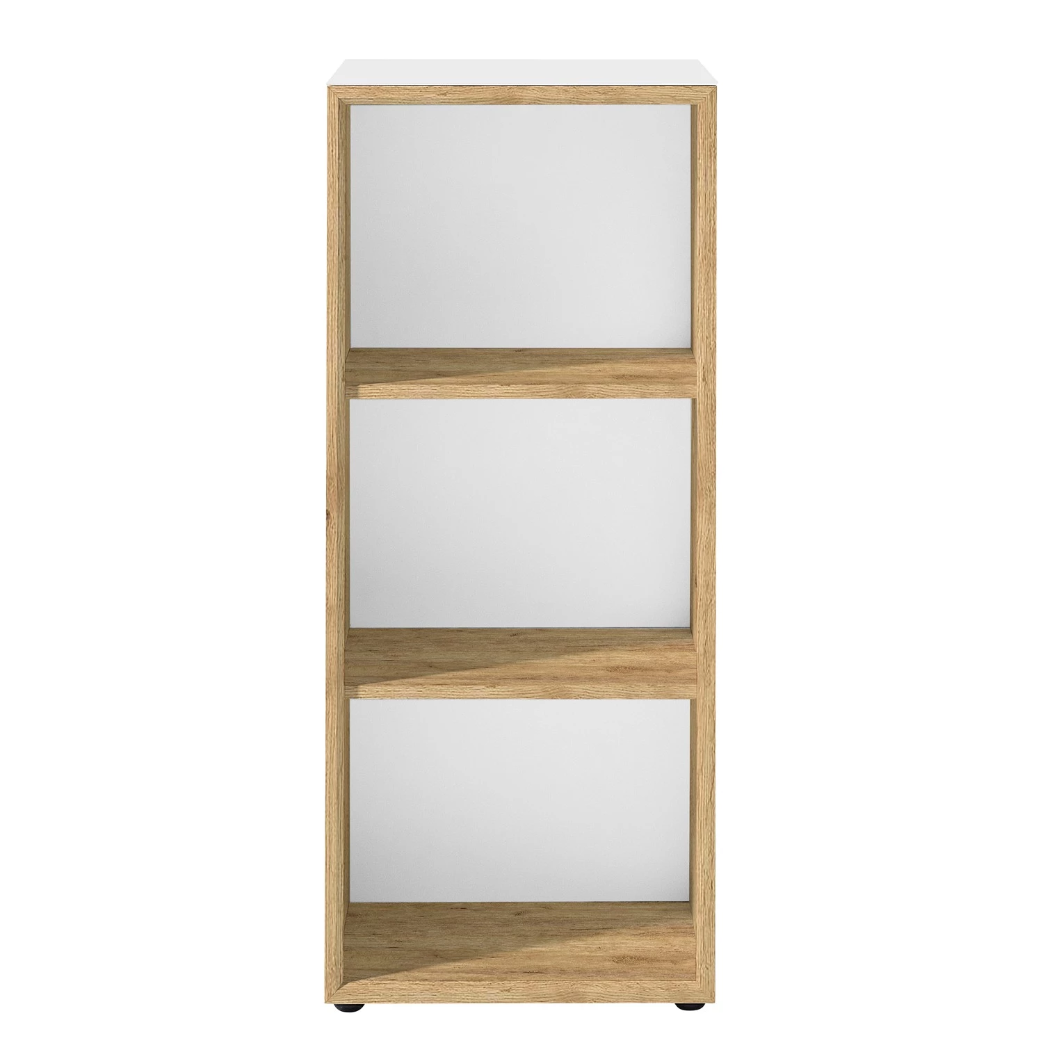 Germania Étagère Monteria - Verre - Blanc / Imitation chêne de Navarre – Image 3