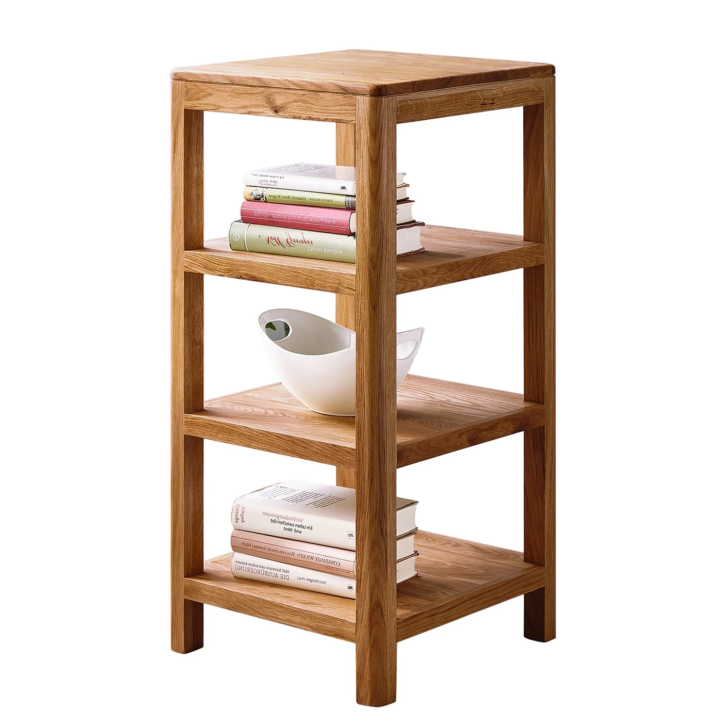 Ars Natura Étagère Anamur - Chêne - Hauteur : 83 cm