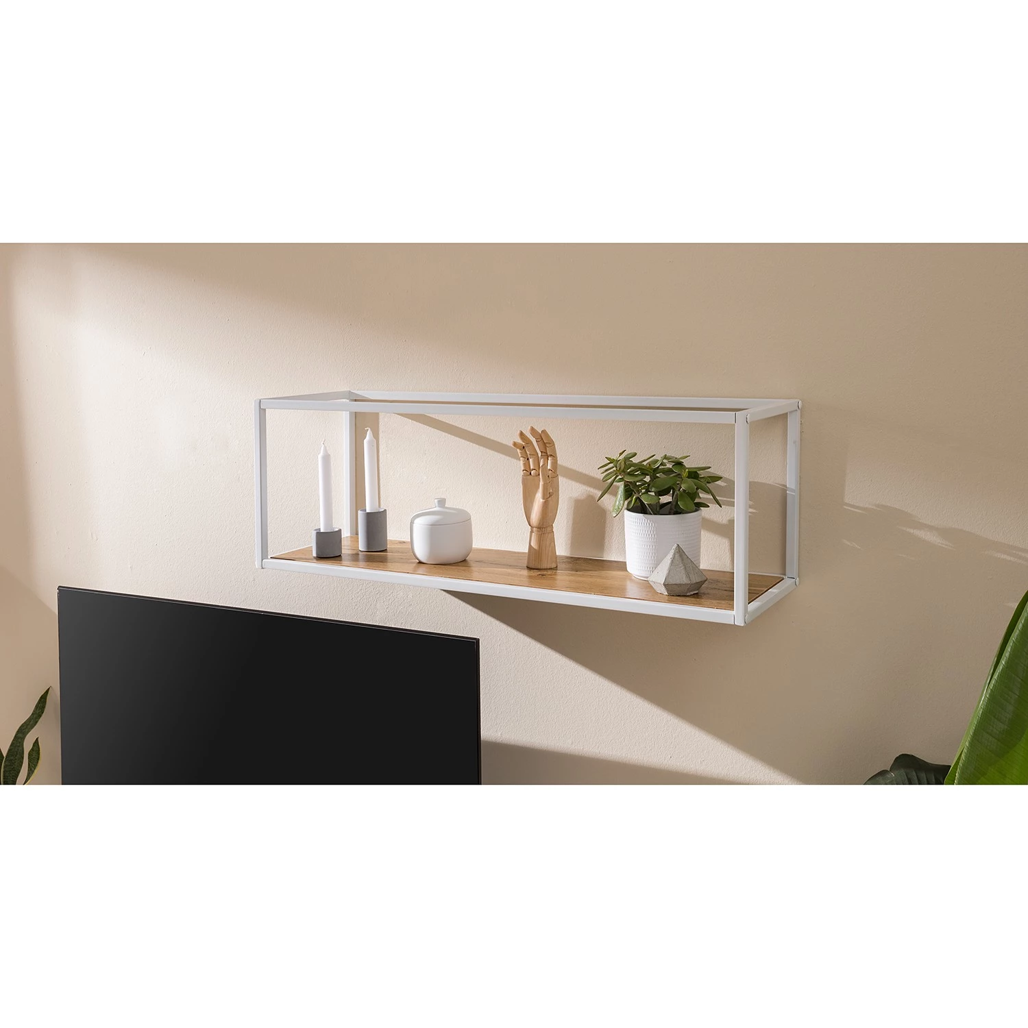 Fredriks Étagère murale Meon - Imitation chêne – Image 2