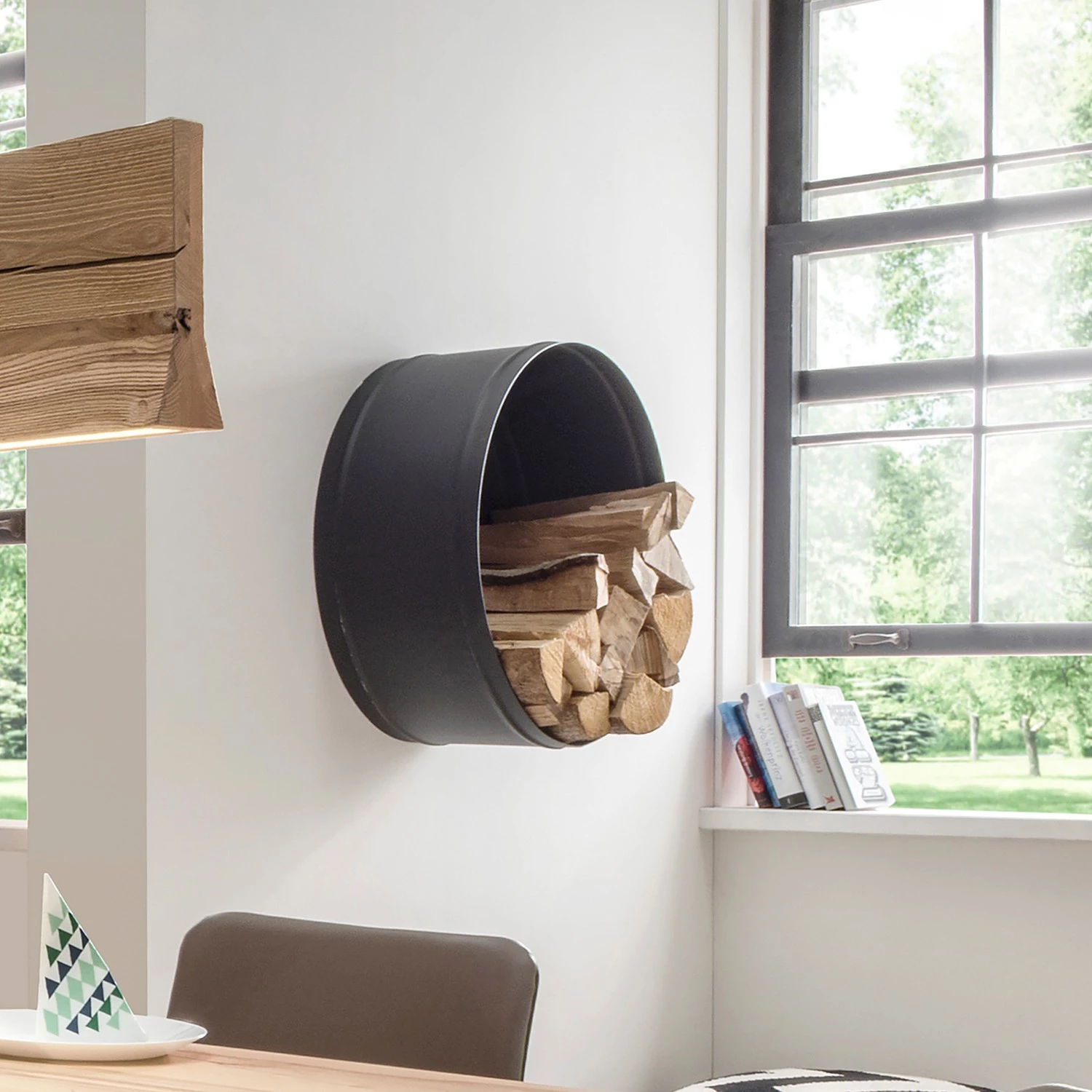 Red Living Patère Uphall - Métal - Noir – Image 2