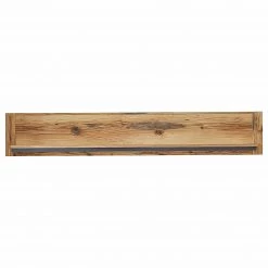 Ridgevalley Tablette murale Priay - Imitation mélèze / Graphite - Largeur : 155 cm