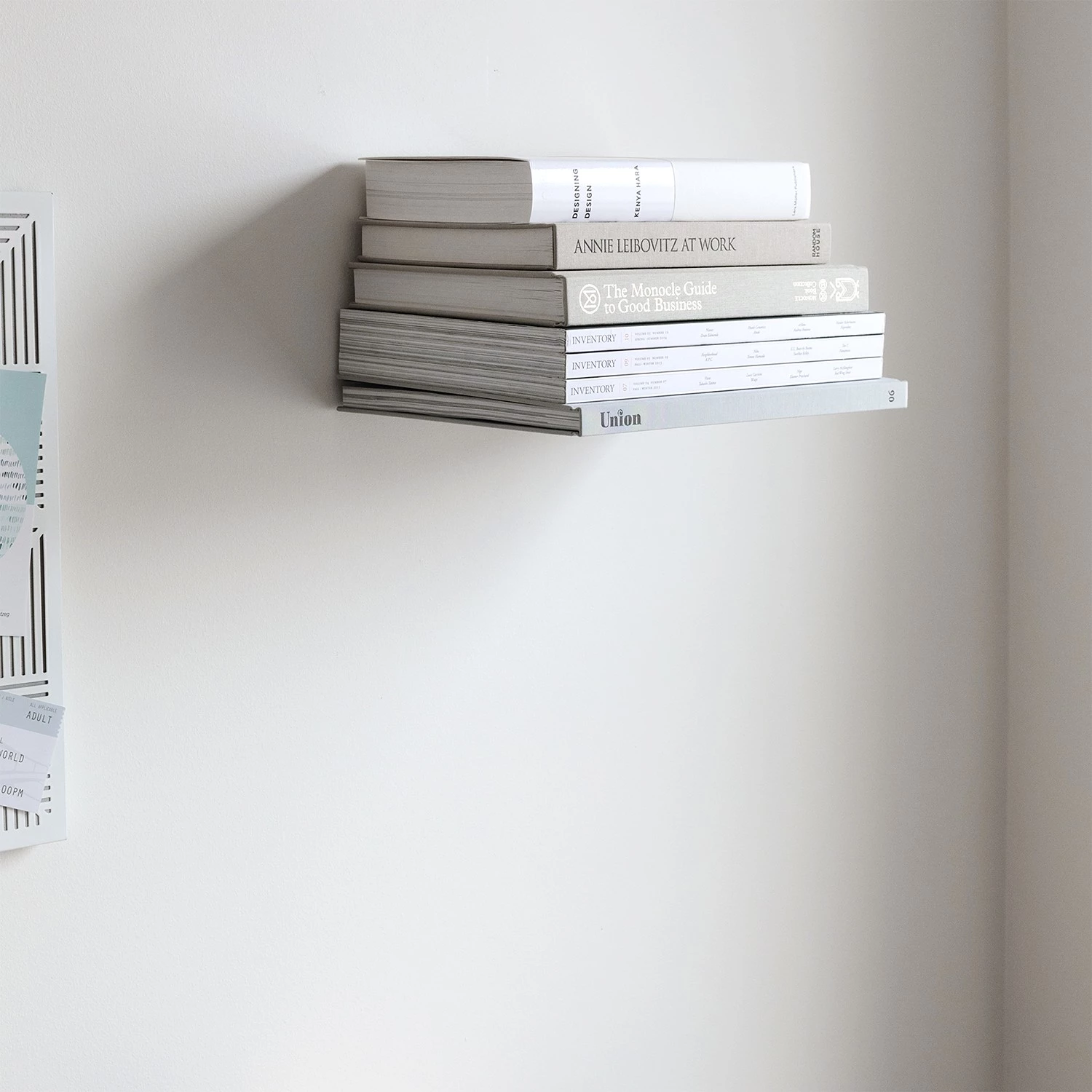 Umbra Étagères murales Conceal (lot de 3) - Métal - Argenté - 18 x 17 cm – Image 2