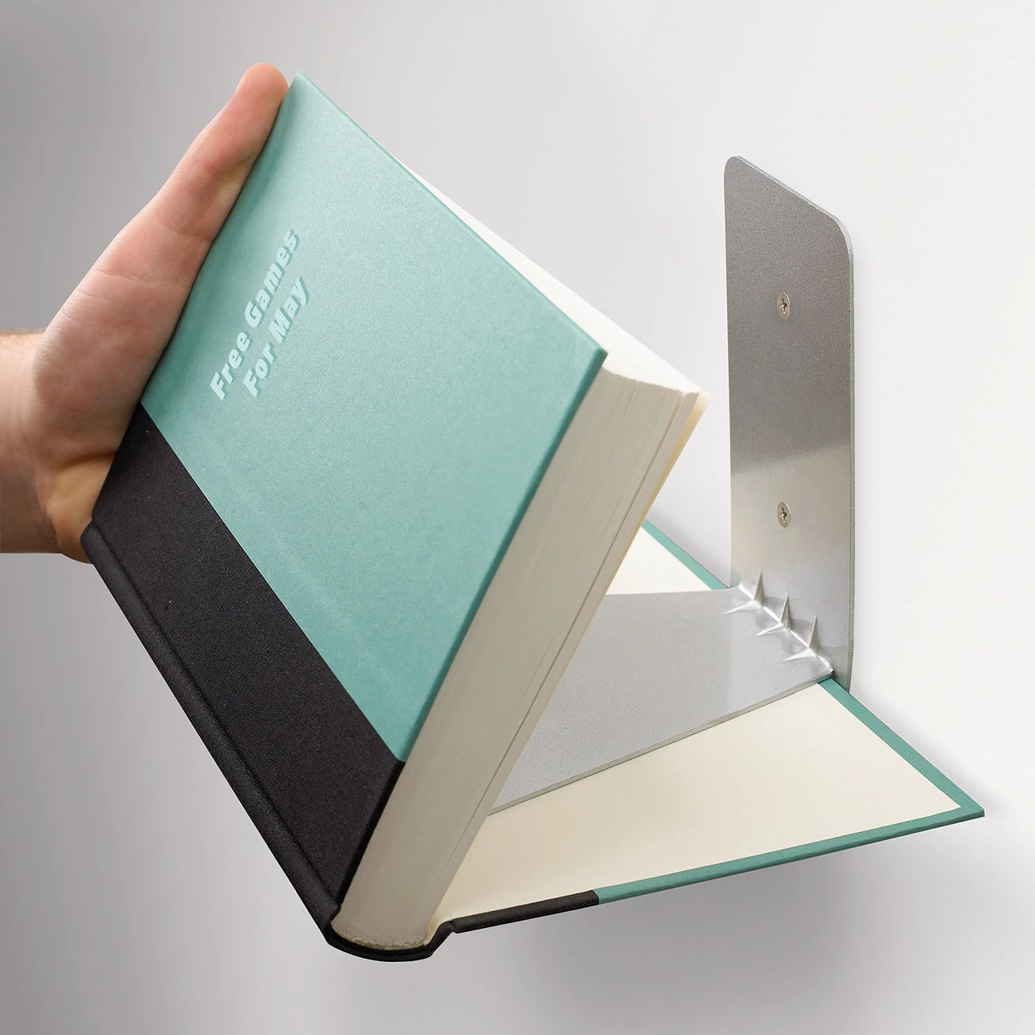 Umbra Étagères murales Conceal (lot de 3) - Métal - Argenté - 18 x 17 cm – Image 8