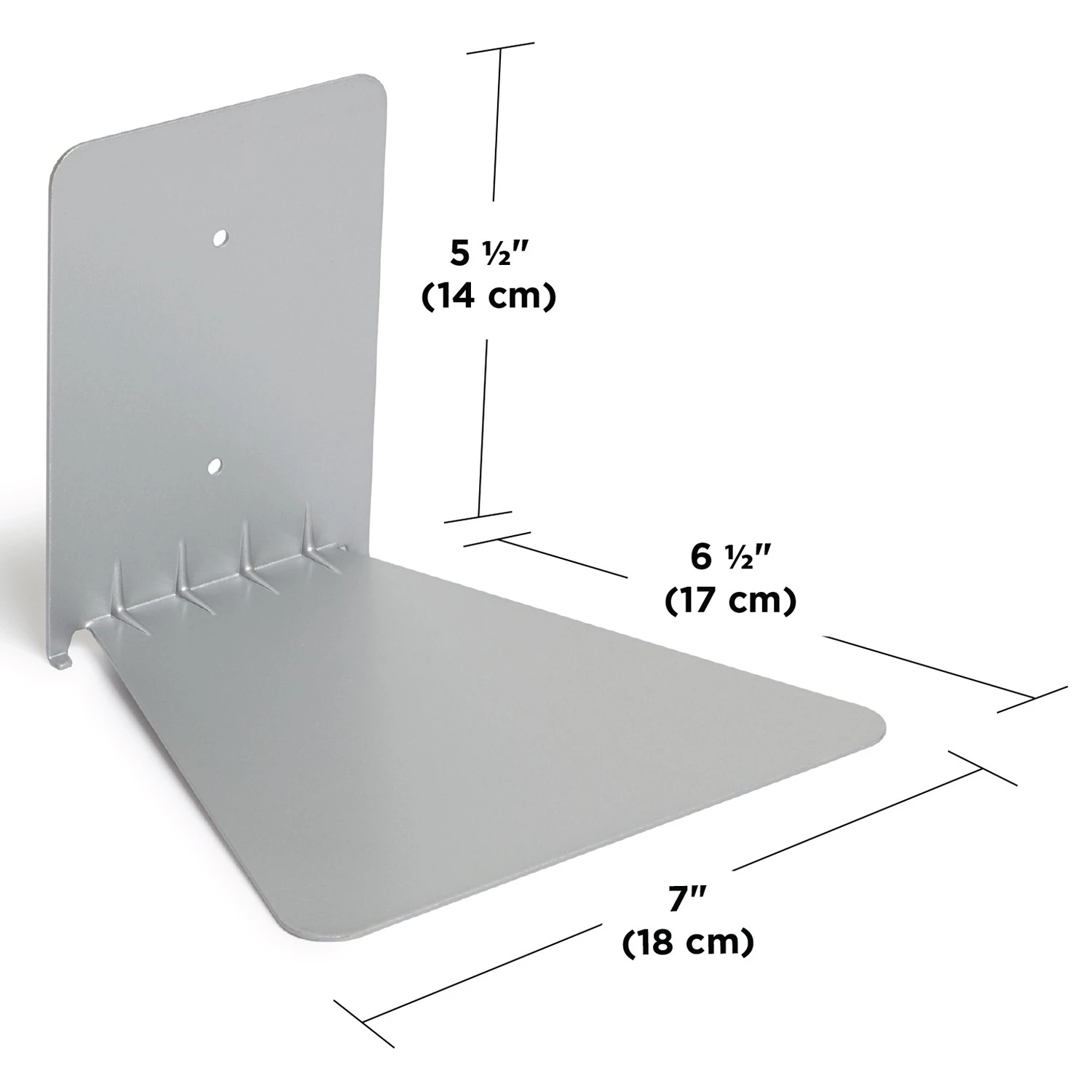 Umbra Étagères murales Conceal (lot de 3) - Métal - Argenté - 18 x 17 cm – Image 11