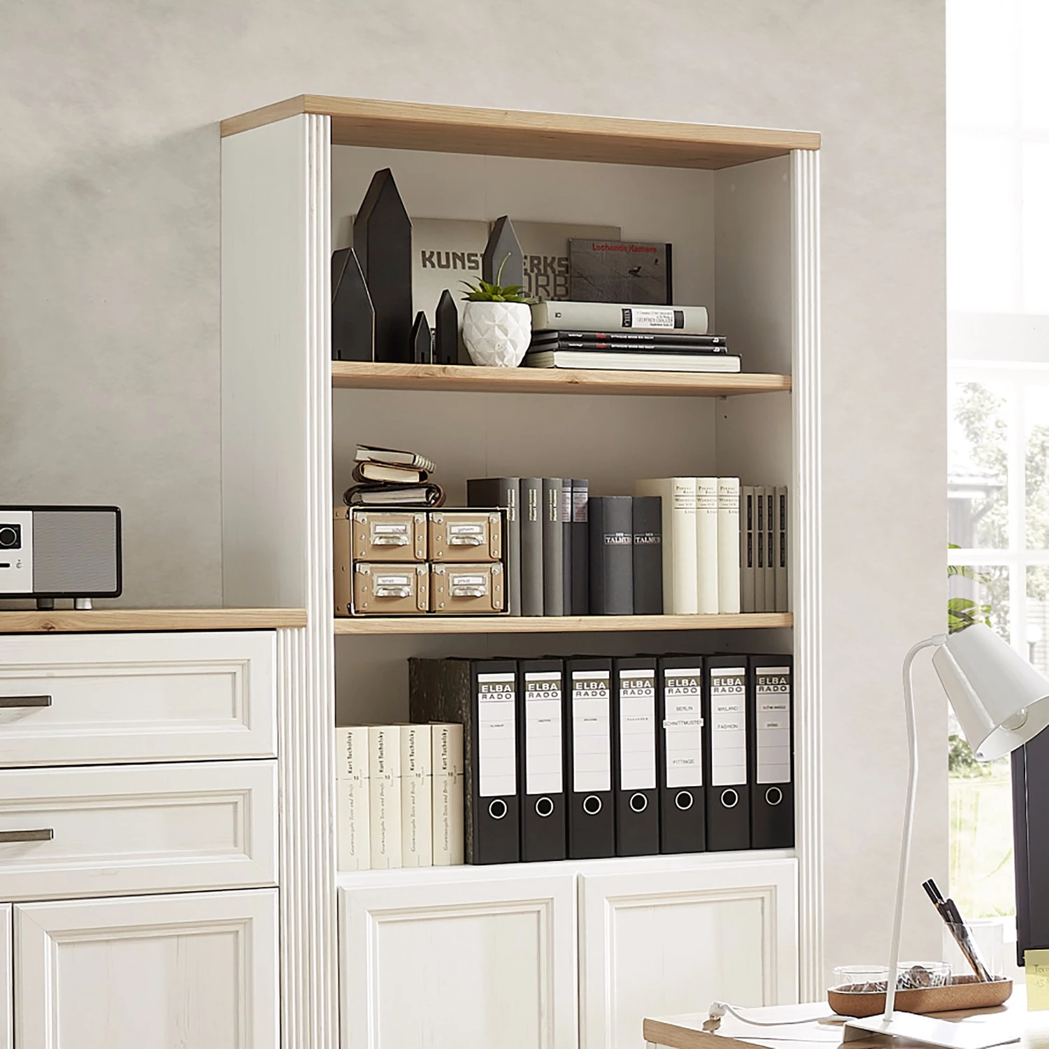 Ridgevalley Étagères Jasmund I - Imitation pin blanc – Image 8