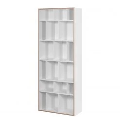 Temahome Étagère Group 72 - Panneau alvéolaire - Blanc / Marron clair