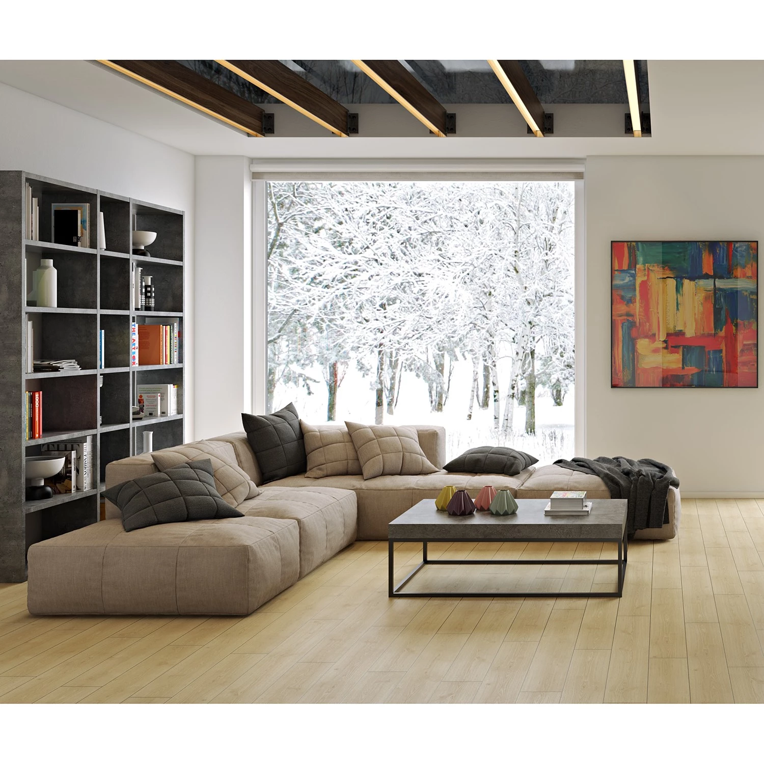 Temahome Étagère Pombal I - Imitation béton – Image 3