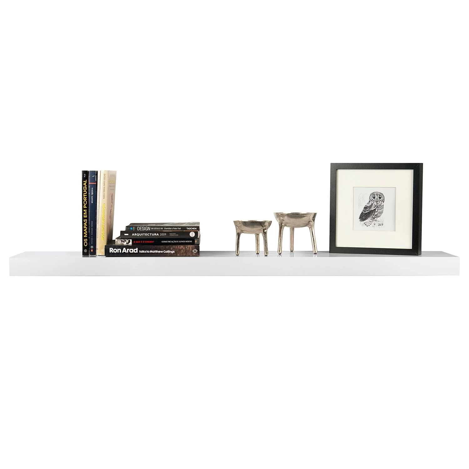 Temahome Tablette murale Balda - Blanc - Largeur : 120 cm – Image 6