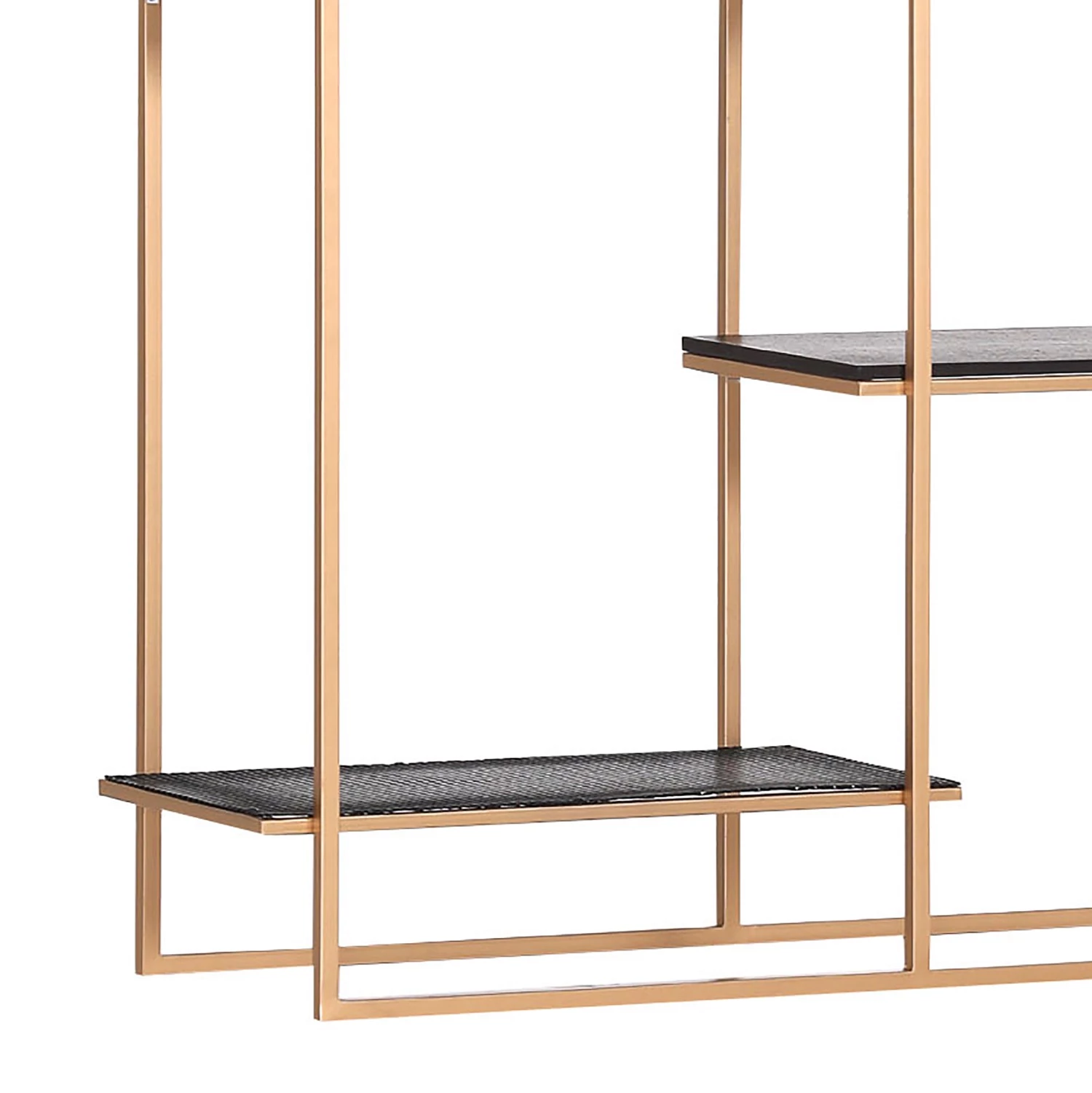 Red Living Étagère Sonso - Métal - Noir / Doré – Image 4