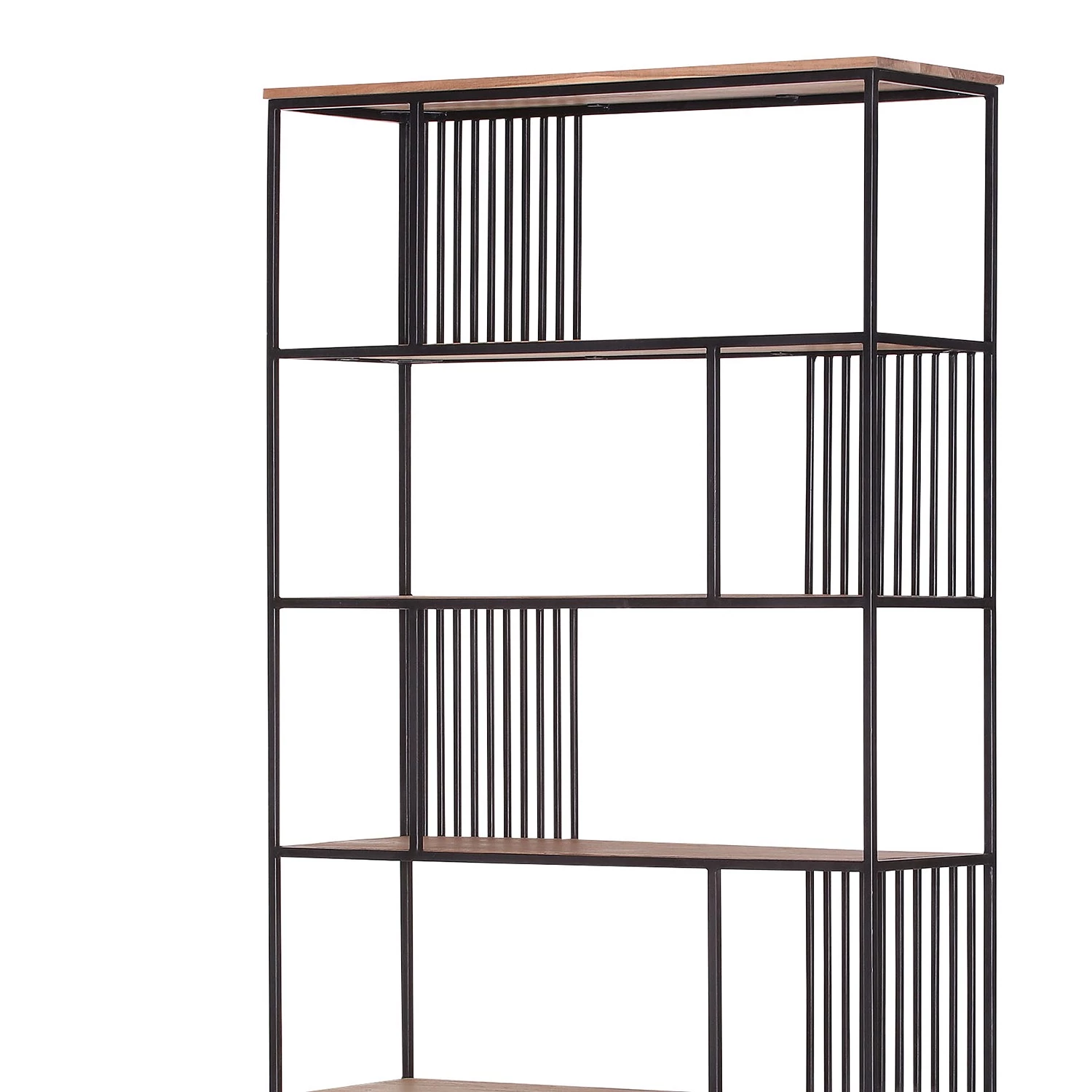 Red Living Étagère Uulu I - Acacia massif / Métal - Acacia / Noir – Image 3