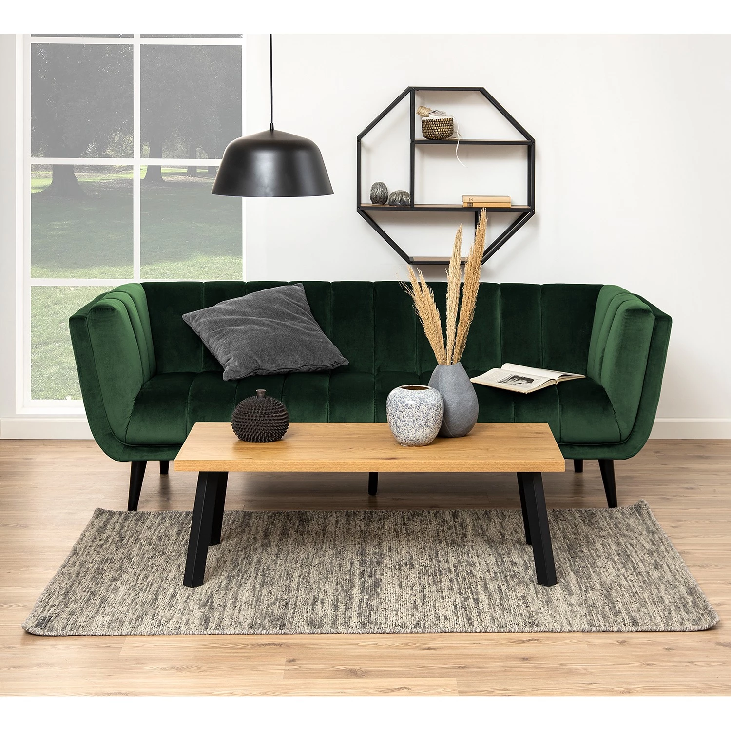 Red Living Étagère murale Coogee II - Imitation chêne sauvage – Image 4