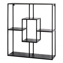 Loftscape Étagère murale Kalba - Métal - Noir