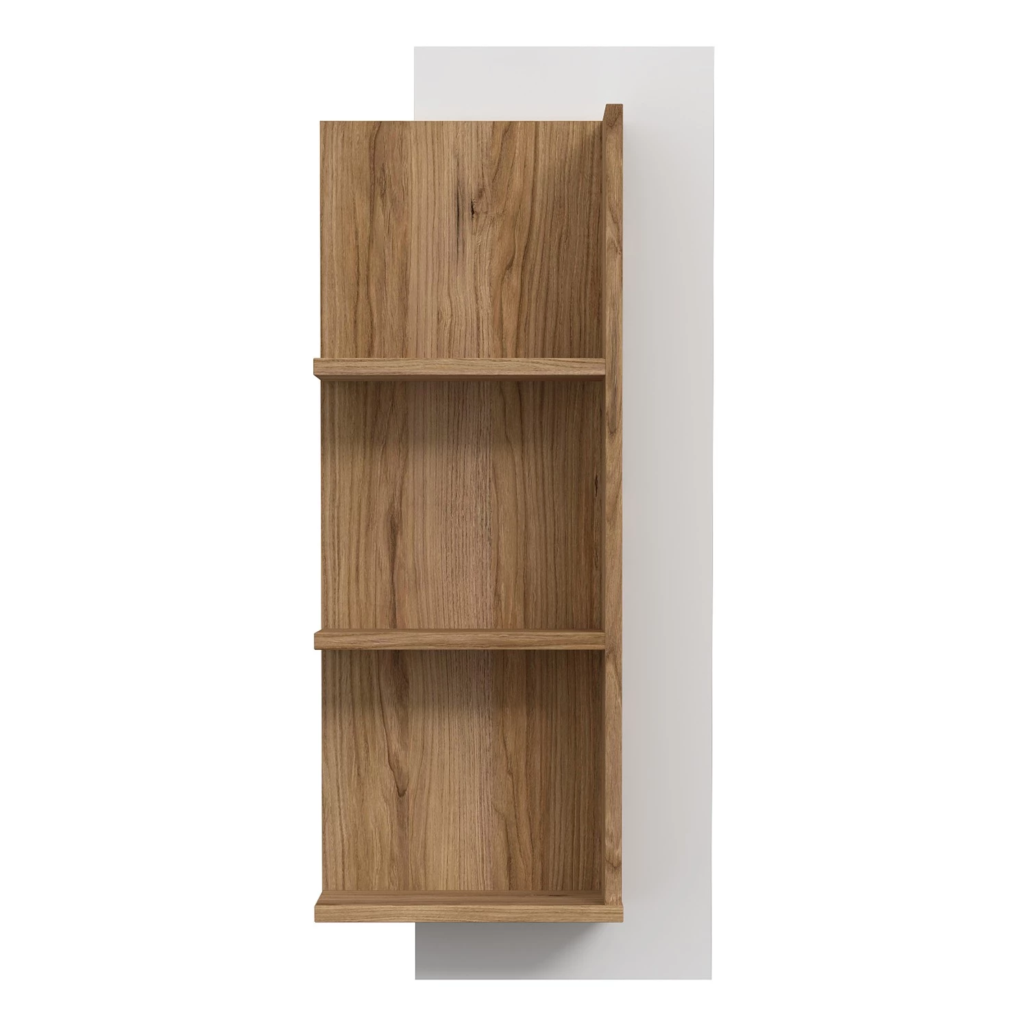 Norrwood Étagère murale Boyd II - Imitation chêne / Blanc – Image 3