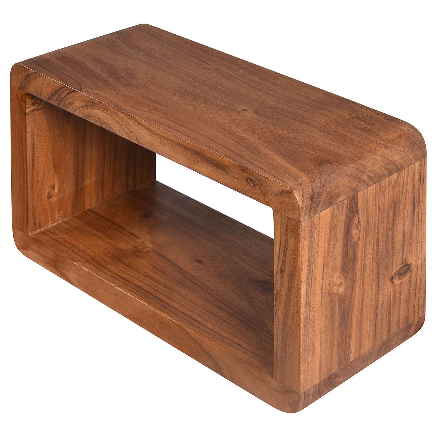 Naturoo Étagère murale Gibb - Manguier massif - Largeur : 40 cm