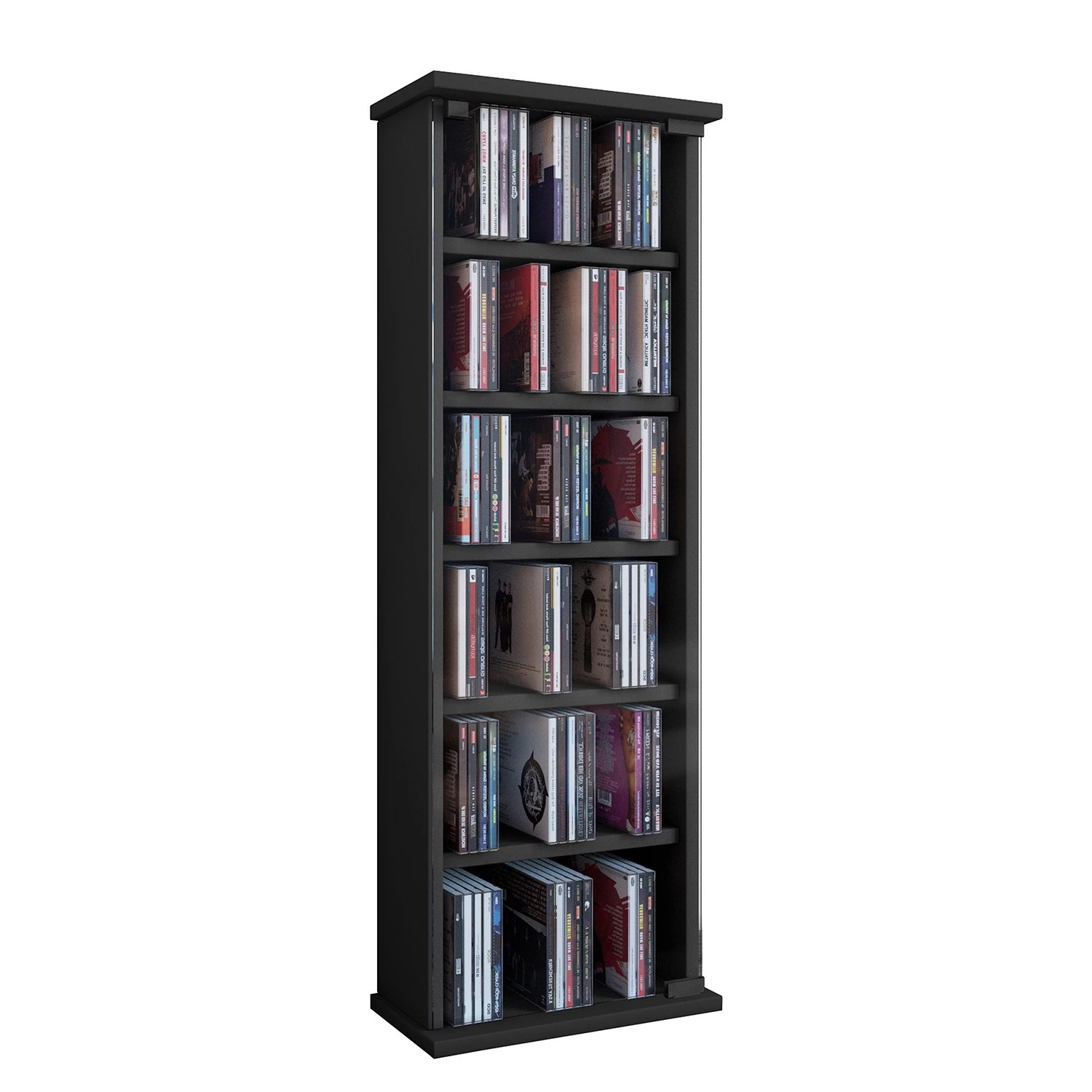 VCM Étagère Vetro - Noir