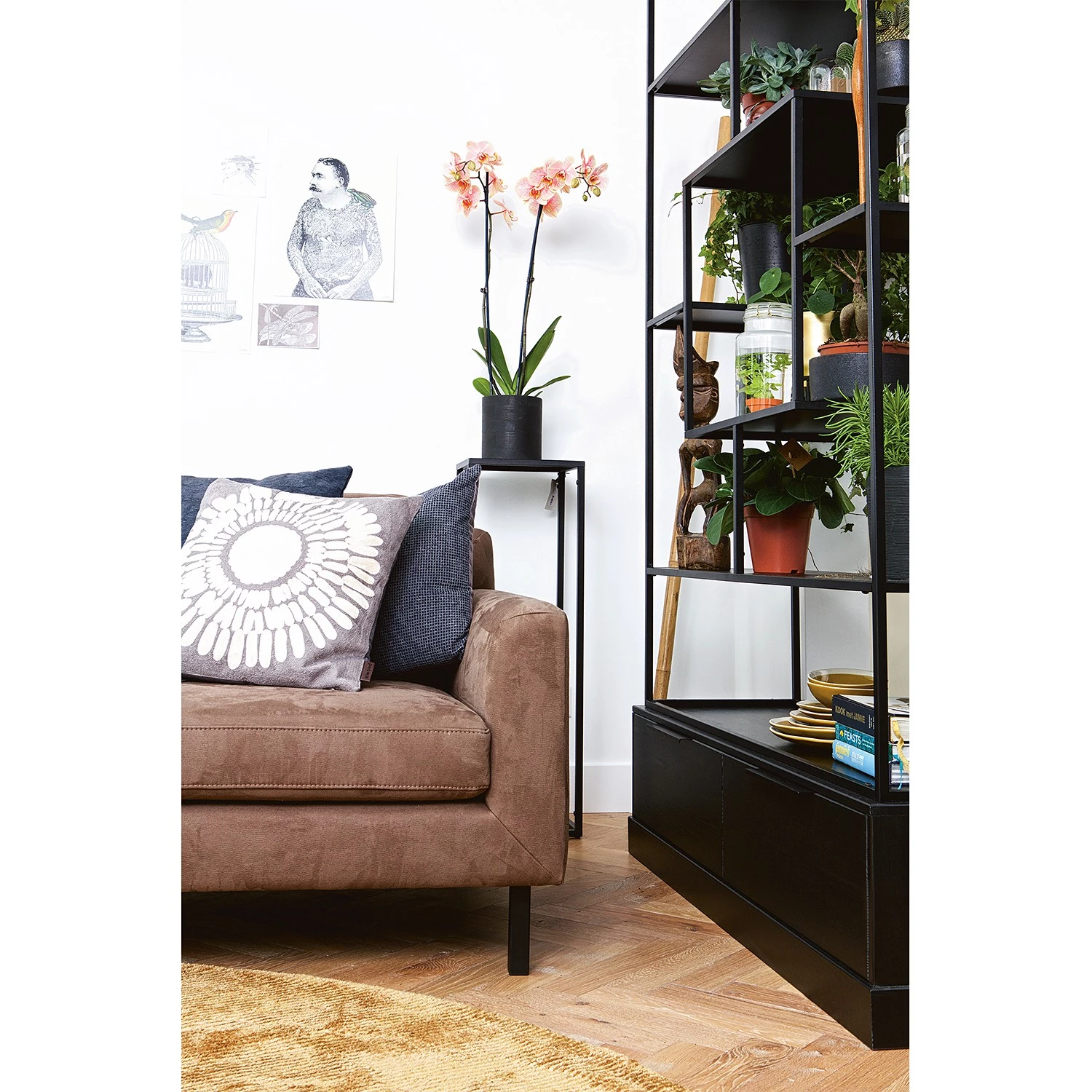 Red Living Étagère Boonarga - Métal - Noir – Image 3