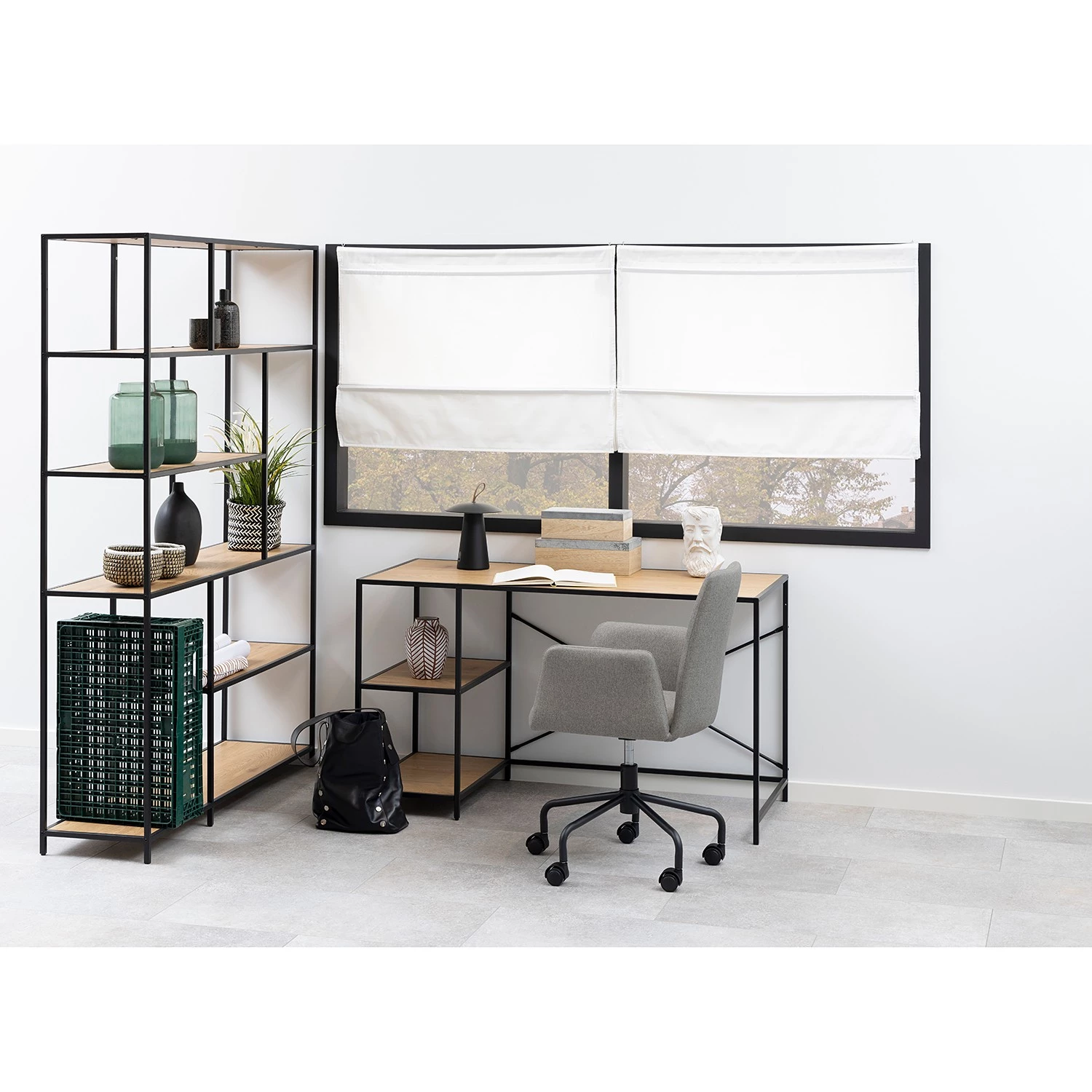 Red Living Étagère Coogee XI - Imitation chêne sauvage – Image 2