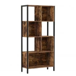 Red Living Étagère Hickling II - Marron / Noir