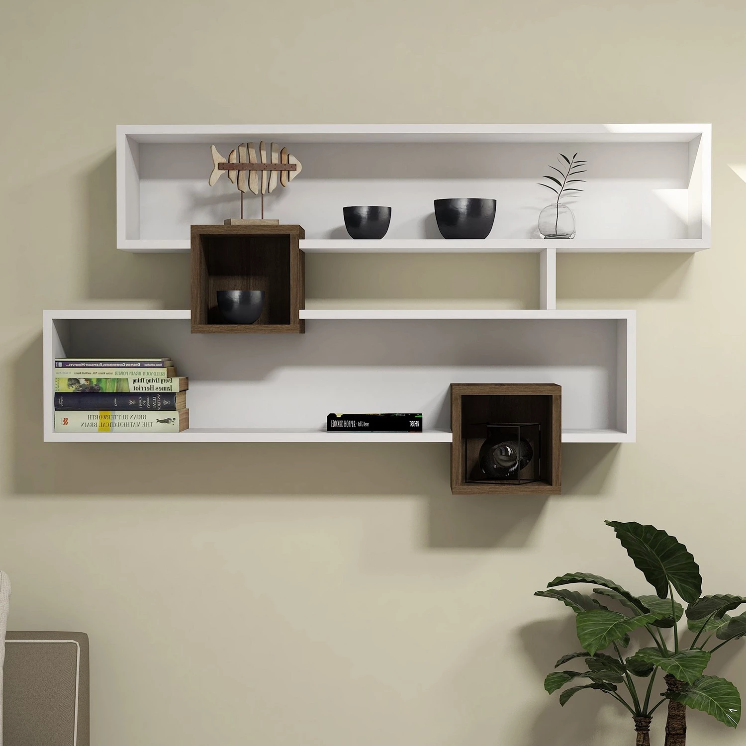 Loftscape Étagère murale Kobra - Blanc – Image 3