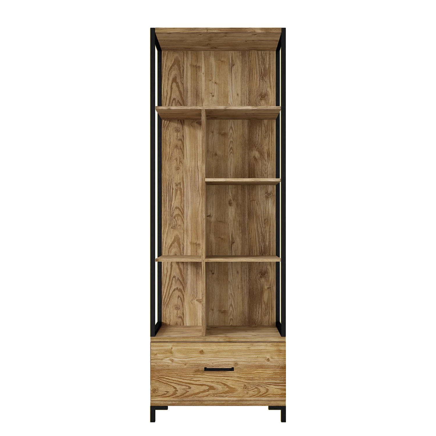 Red Living Étagère de bureau Roslin - Imitation chêne Artisan – Image 3