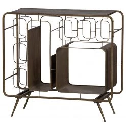 Red Living Porte-bouteilles Shiny - Métal - Laiton