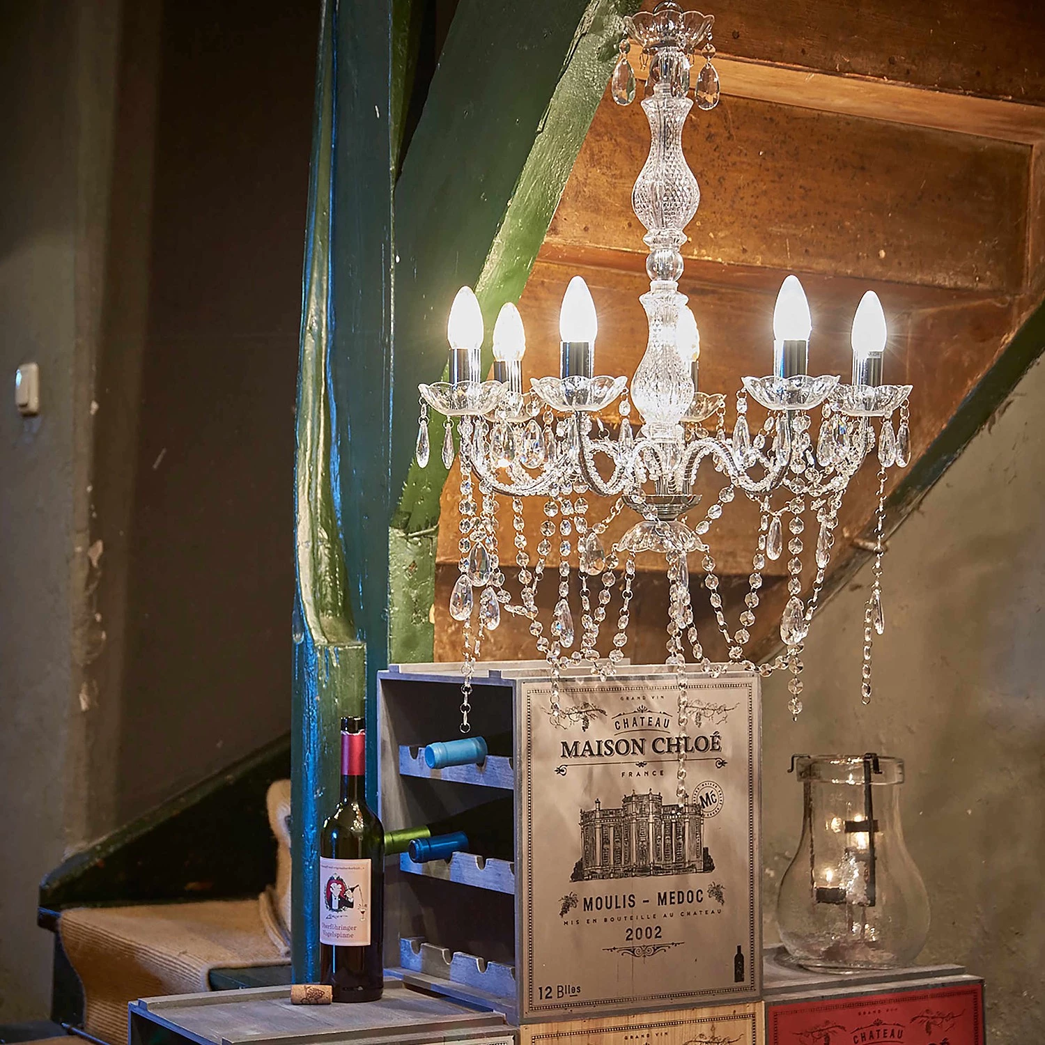 Butlers Range-bouteilles VINOTHEK - Sapin - Beige – Image 3