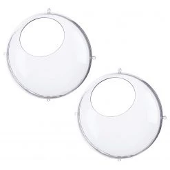 Koziol Étagères murales Orion I (lot de 2) - Transparent