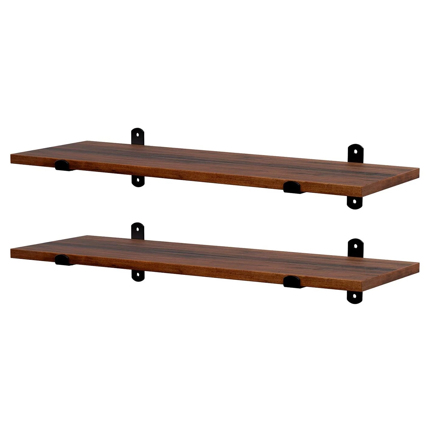 Red Living Tablettes murales Crossville II (lot 2) - Marron / Noir