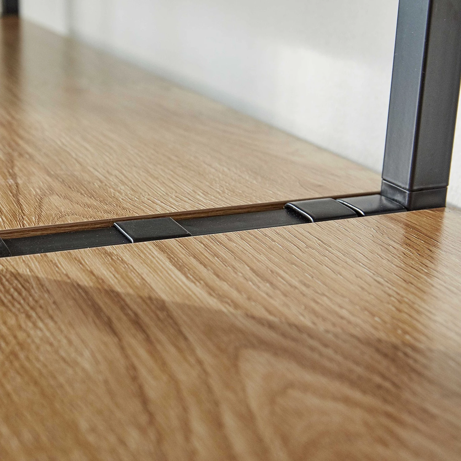 Red Living Étagère Ruoms IV - Imitation acacia / Noir – Image 4