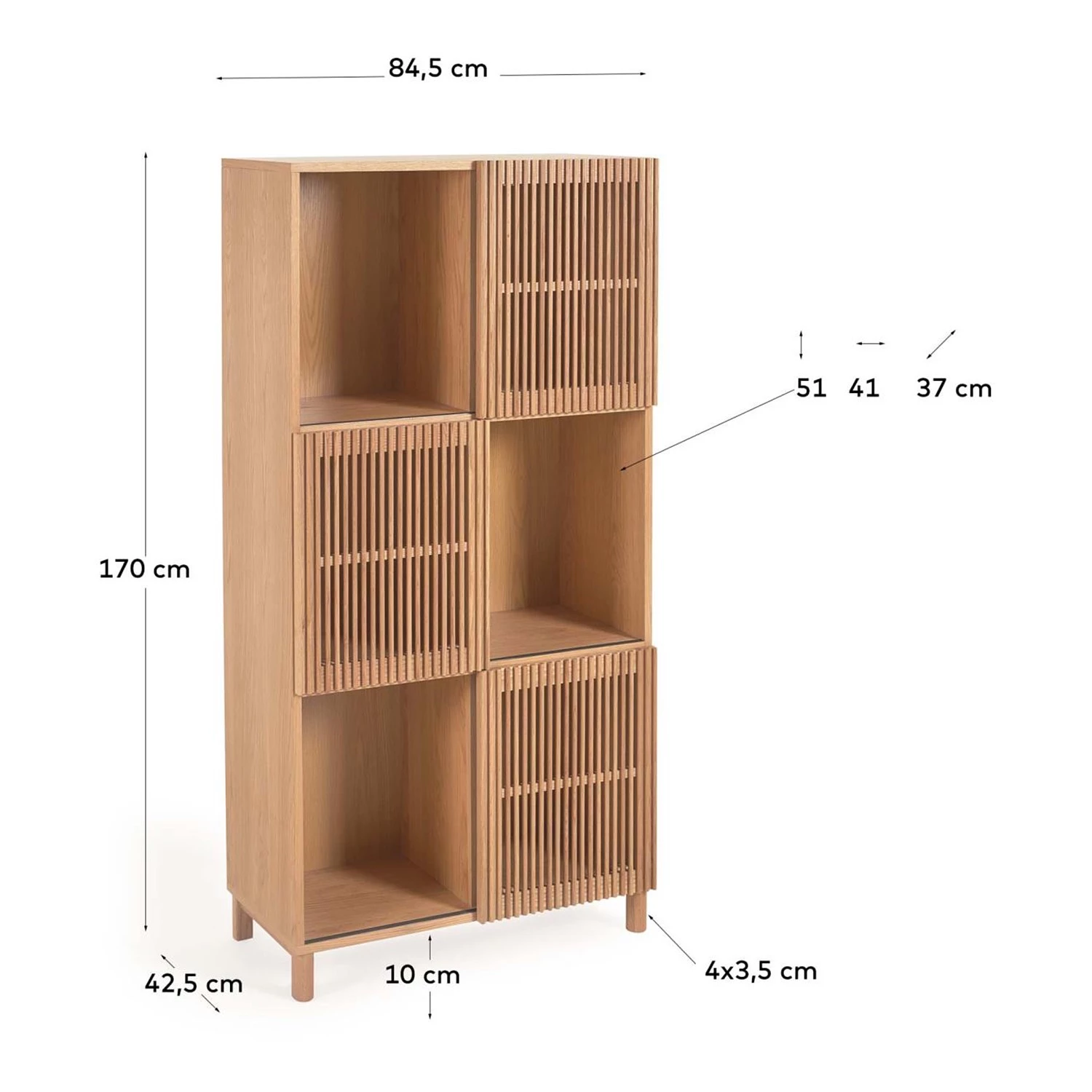 Naturoo Étagère Bukama - Chêne massif – Image 12