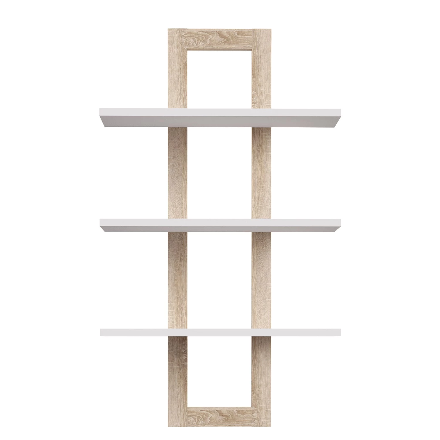 Loftscape Étagère murale Thurles - Imitation chêne Sonoma / Blanc – Image 3