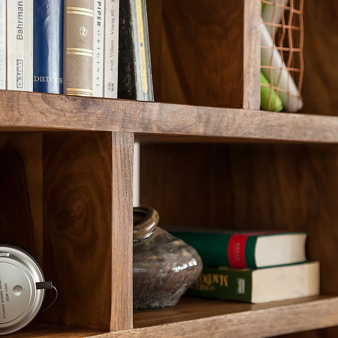 Ars Natura Bibliothèque Trangle - Sheesham massif – Image 9