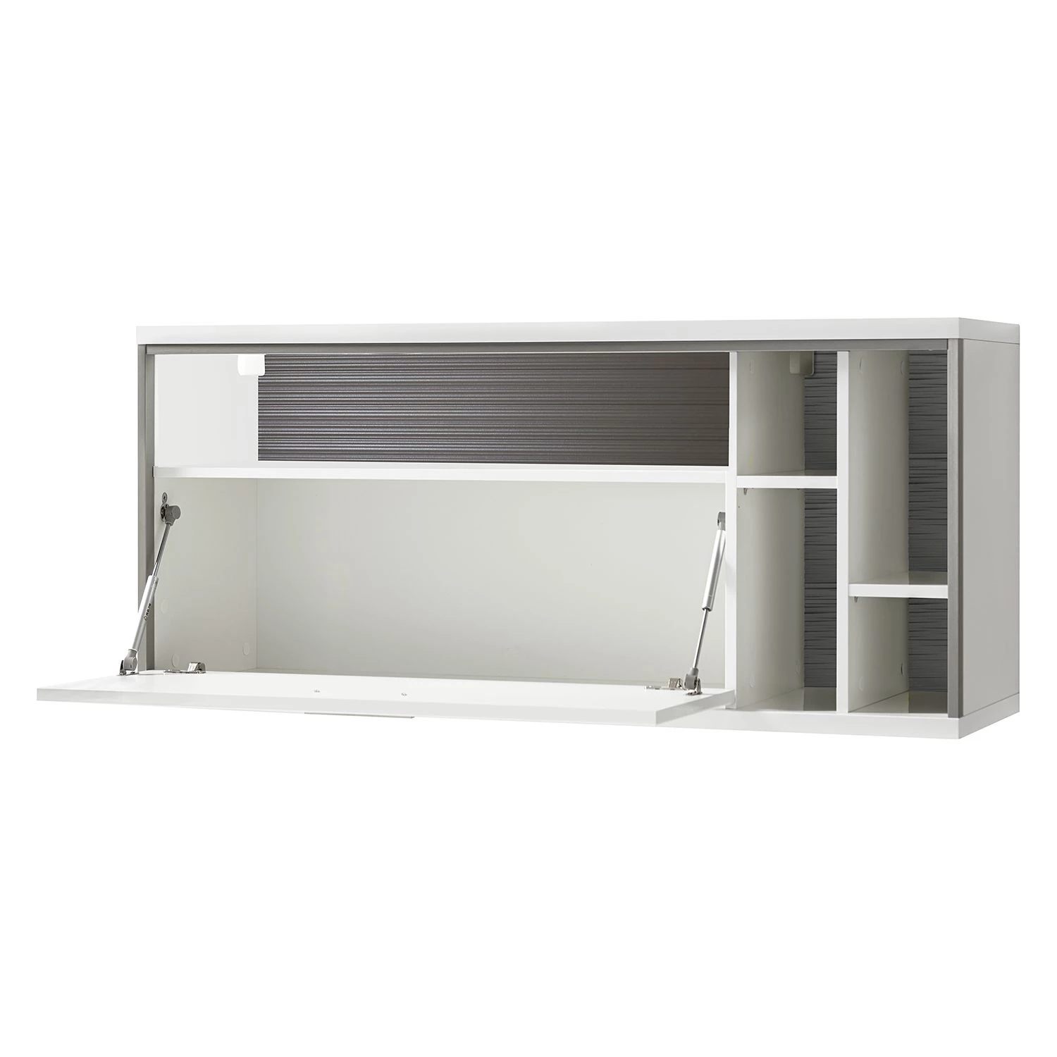 Loftscape Etagère suspendue Kushiro - Blanc brillant / Gris – Image 3