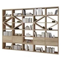 Fredriks Etagère Concept XI - Imitation chêne