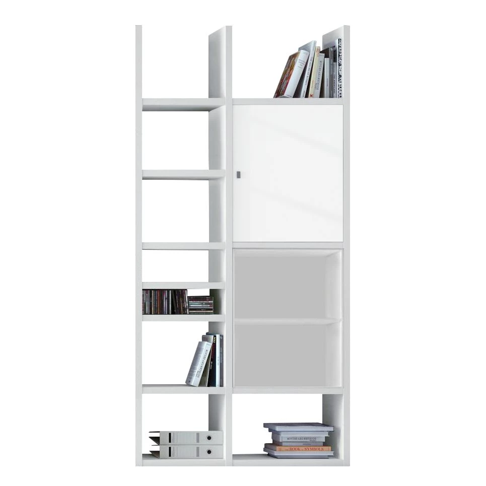 Loftscape Etagère Emporior IV - Blanc brillant / Blanc - Sans éclairage