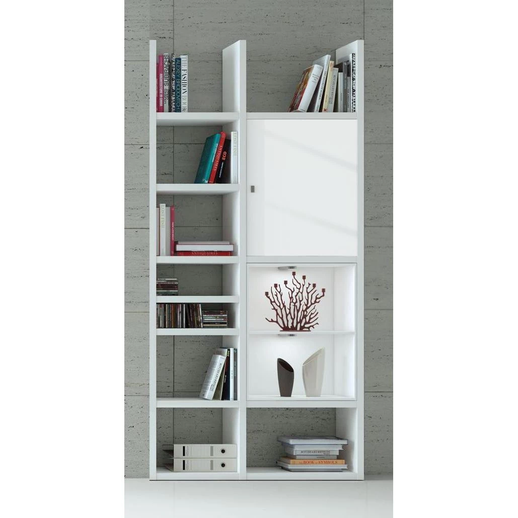 Loftscape Etagère Emporior IV - Blanc brillant / Blanc - Sans éclairage – Image 2