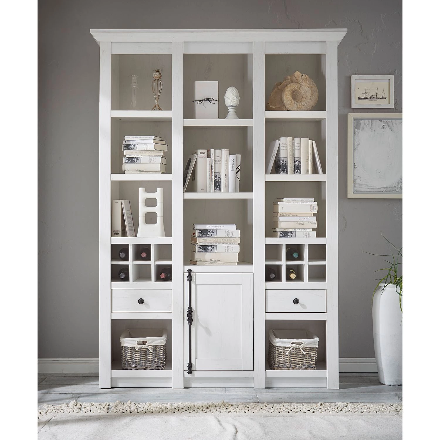 Maison Belfort Étagère Geestland II - Imitation pin blanc – Image 2