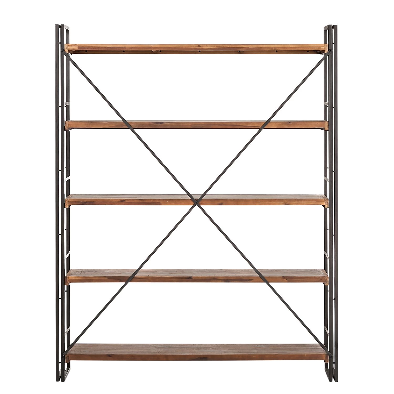 Ars manufacti Étagère Manchester II - Acacia massif / Métal – Image 6