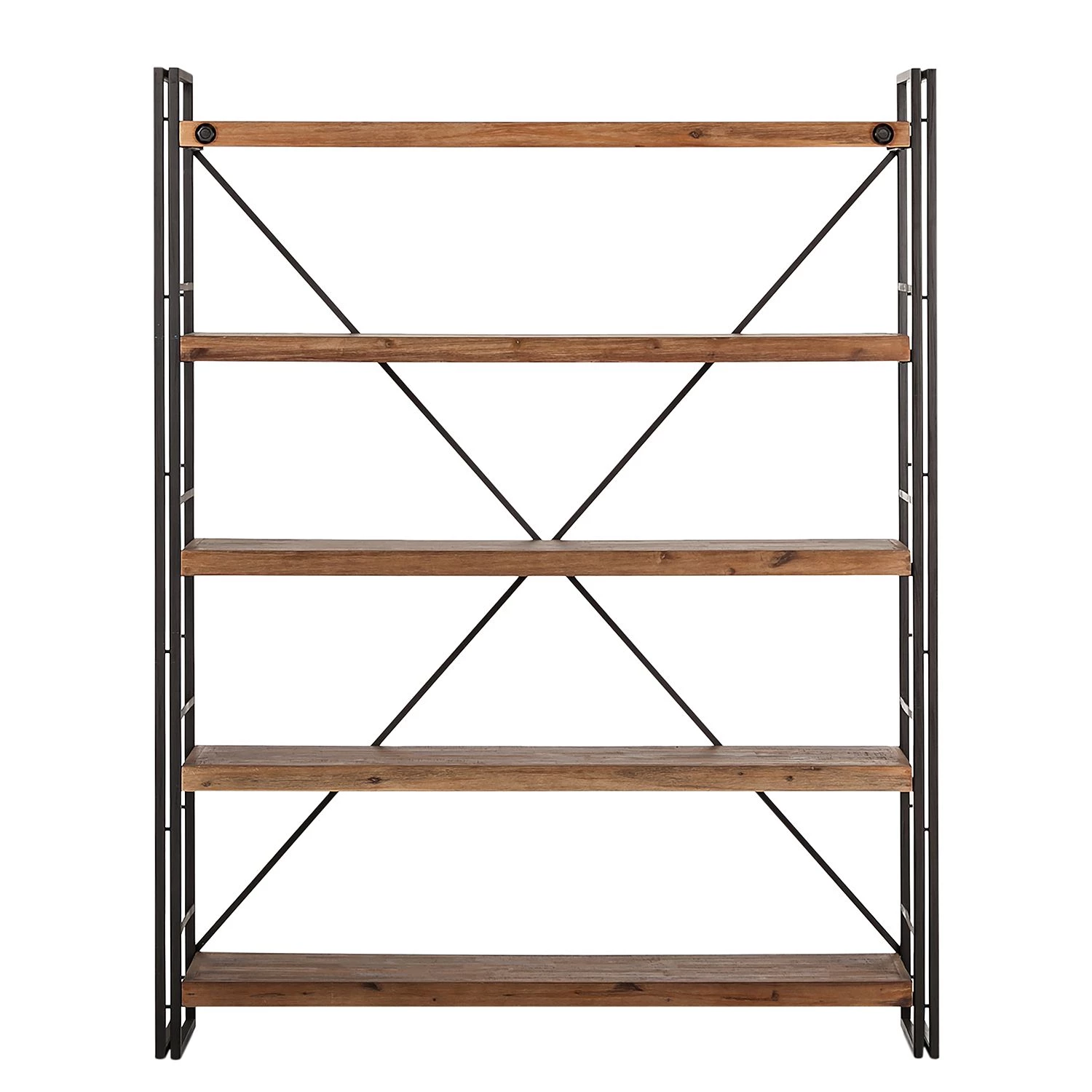 Ars manufacti Étagère Manchester II - Acacia massif / Métal – Image 5