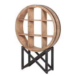 Ars manufacti Étagère Rives - Sapin massif / Métal