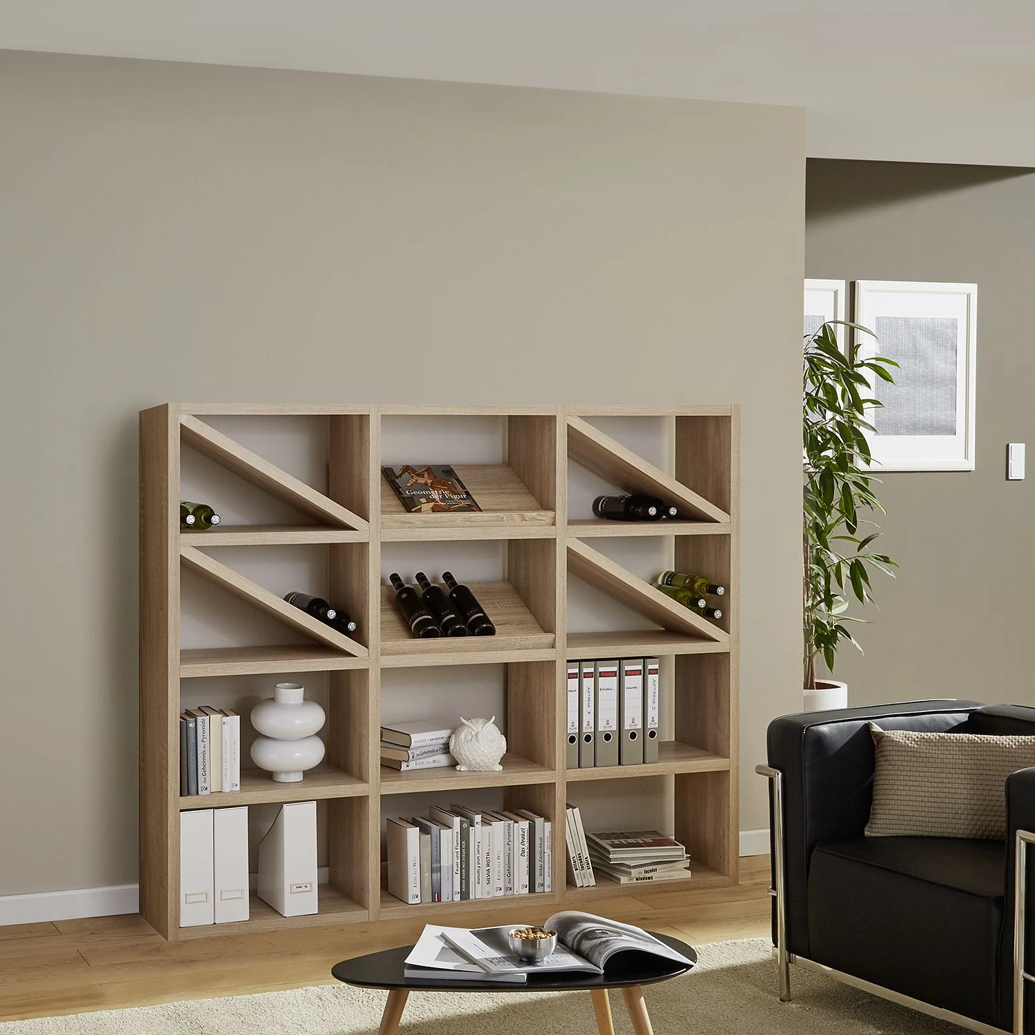 Fredriks Etagère Rodos II - Imitation chêne – Image 2